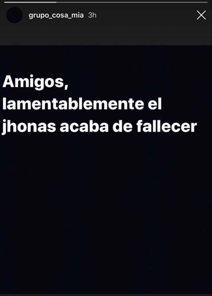 Fallece el joven reguetonero cubano Jhonas, del grupo "Cosa Mía" 38