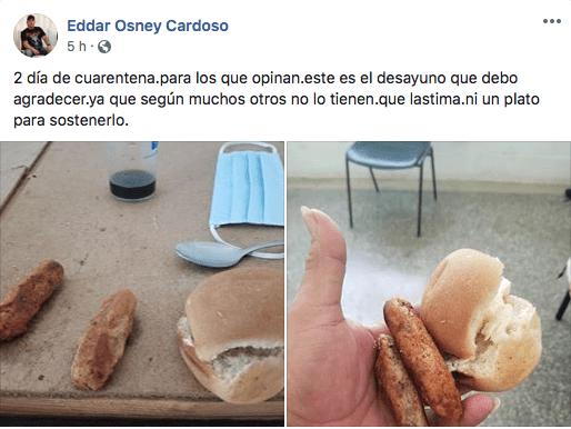 Músico cubano muestra las condiciones de un centro de aislamiento en la isla 10