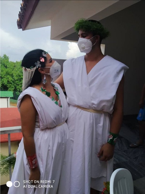 Médicos cubanos se casan en un centro de aislamiento en Matanzas 9