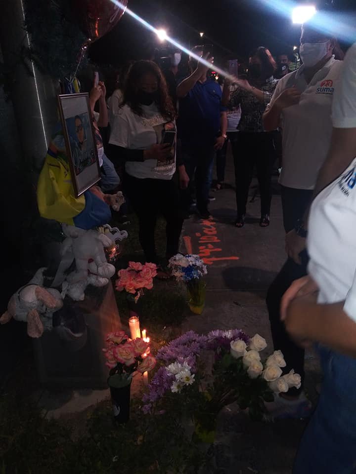 Realizan vigilia en memoria del conductor de UPS abatido hace un año 9