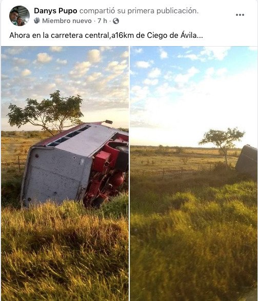 Reportan un accidente de tránsito en Ciego de Ávila 71