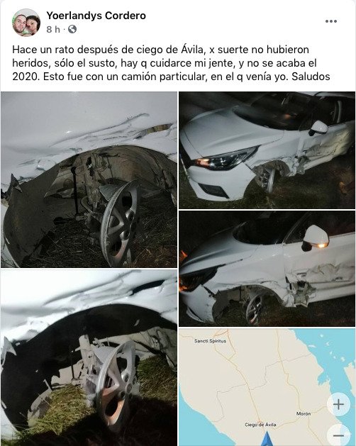 Reportan dos accidentes de tránsito en Ciego de Ávila 65
