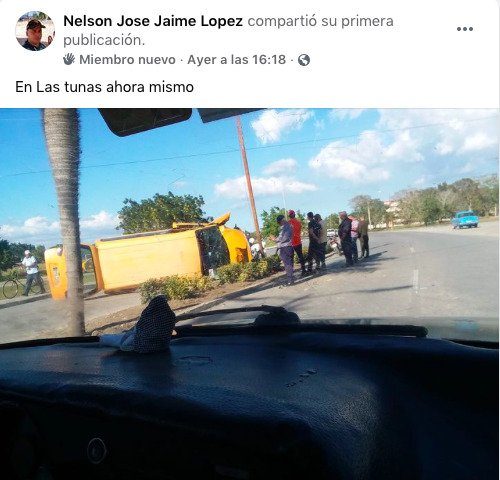 Reportan accidente de tránsito en Las Tunas 42