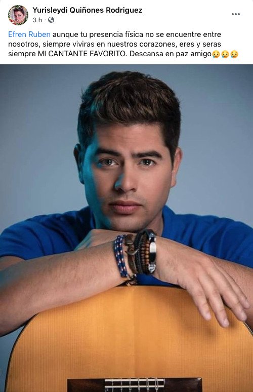 Fallece el músico cubano Efrén Rubén 6