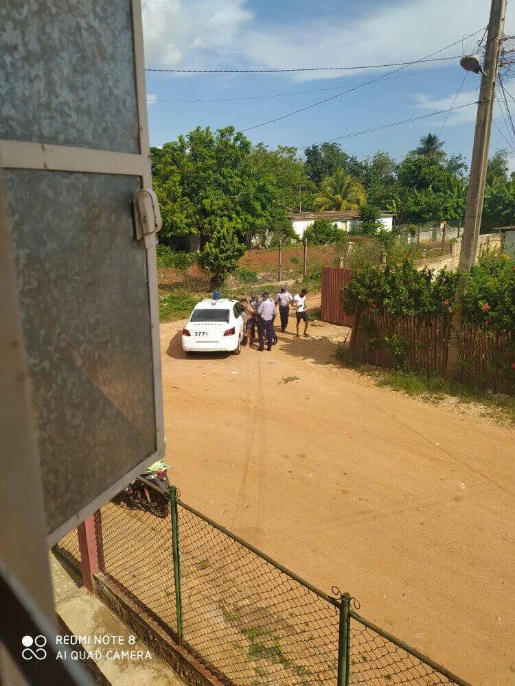 Adolescente de 16 años detenido tras manifestación en Güira de Melena 14