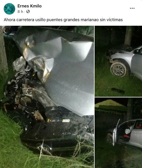 Reportan accidente de tránsito en La Habana 55