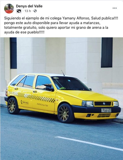 Cubanos ofrecen sus autos para trasladar ayuda humanitaria a Matanzas 14
