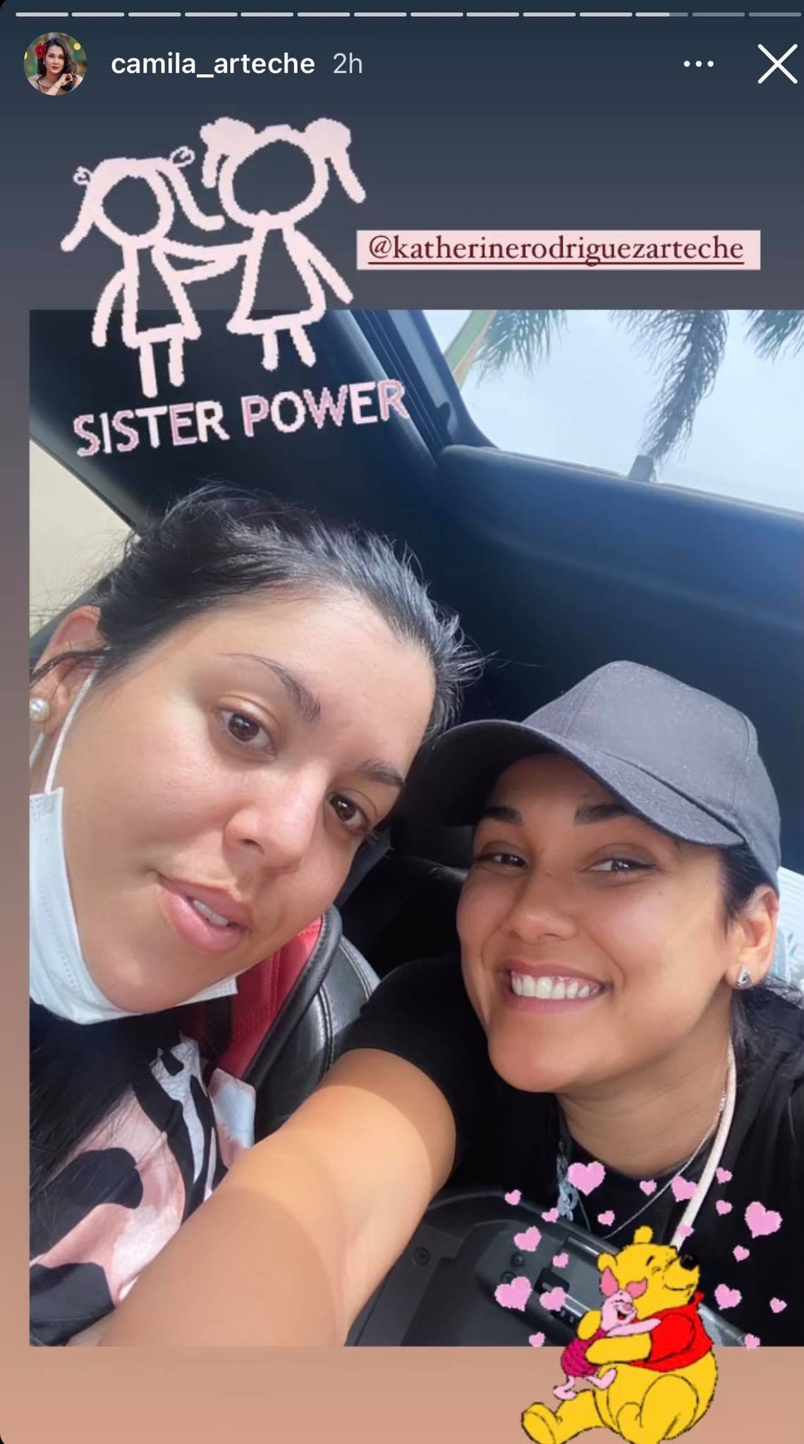 El emotivo reencuentro de la actriz cubana Camila Arteche con su hermana 4