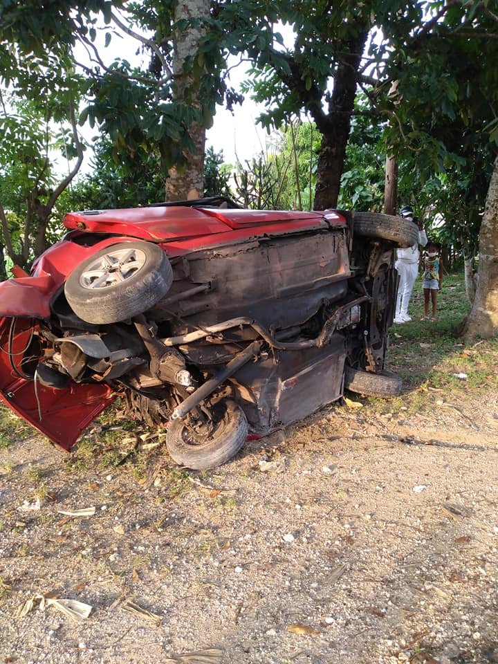 Aparatoso accidente de tránsito en La Habana deja dos heridos 39