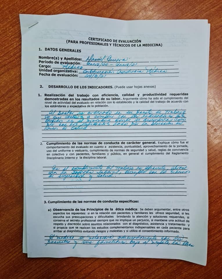 Doctor cubano Manuel Guerra habla de su expulsión del trabajo 19