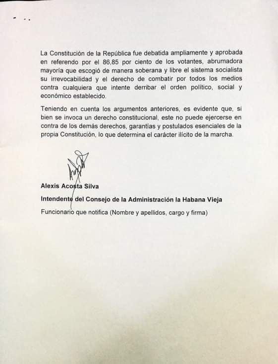 Régimen declara ilícita la Marcha Cívica por el Cambio del 15N 4