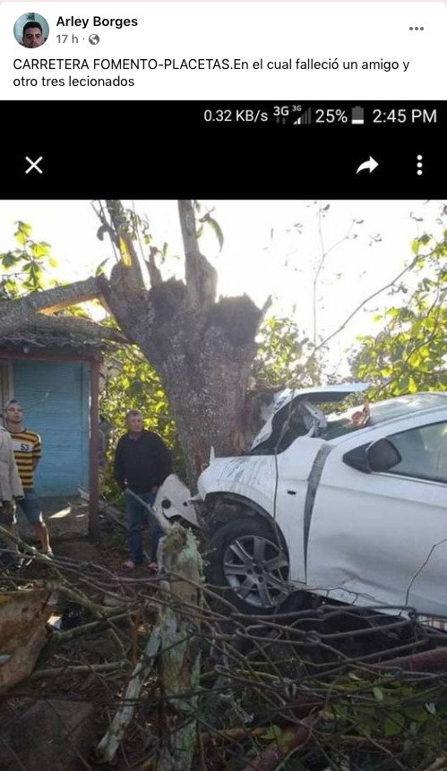 Fallece conductor cubano tras accidente de tránsito 3
