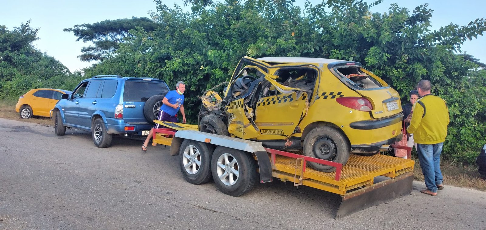 Un fallecido y dos lesionados en accidente de tránsito en Sancti Spíritus 41