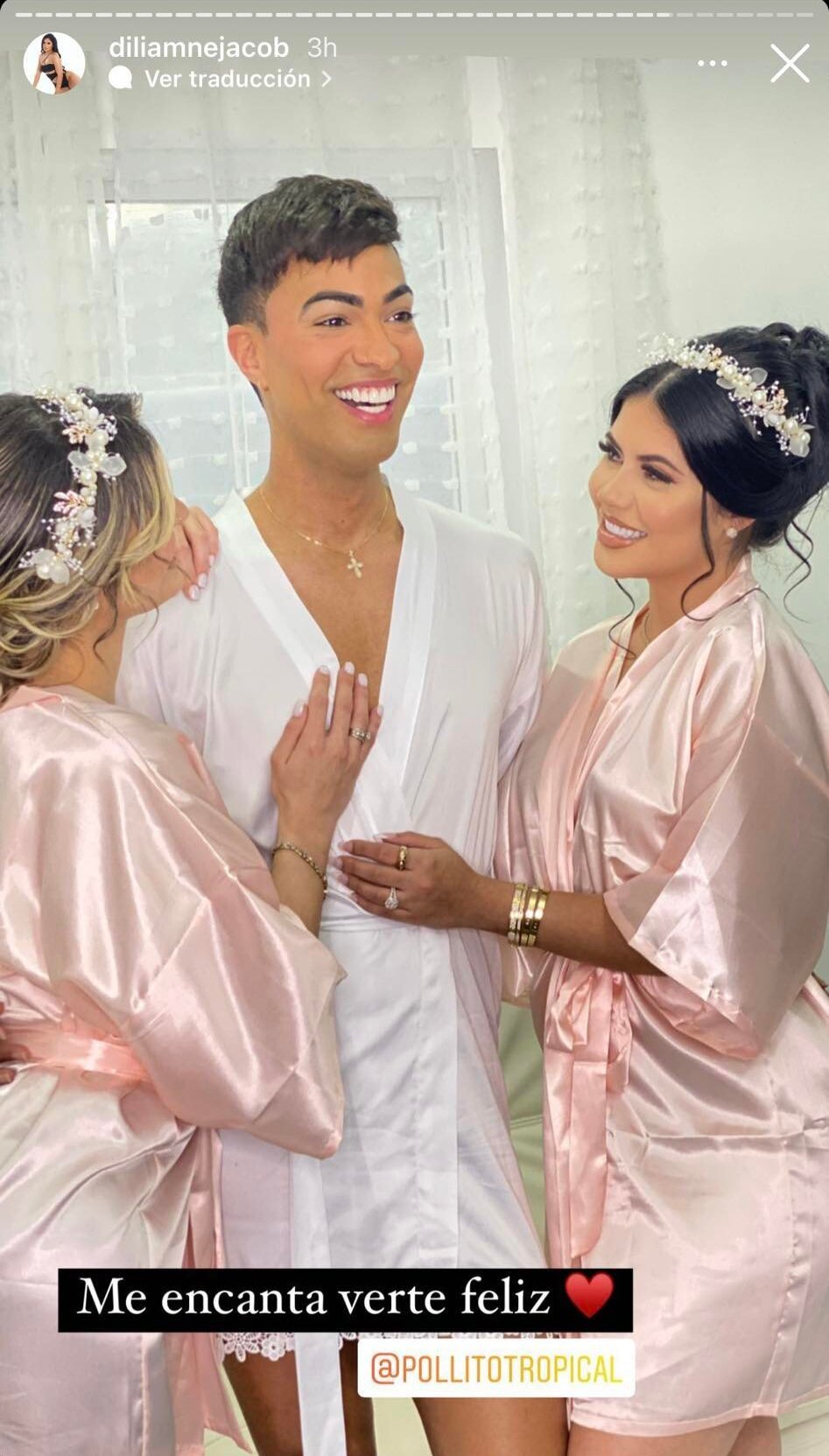 Influencer cubano "Pollito Tropical" se casa en Miami 6