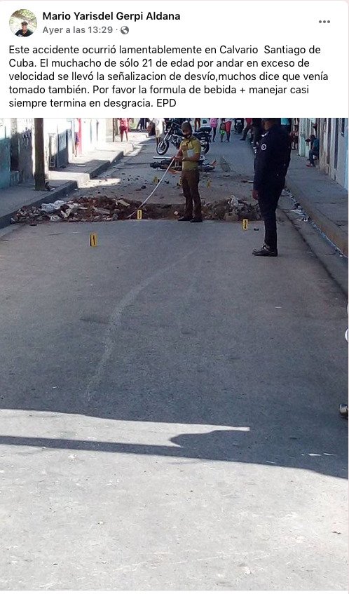 Fallece joven en accidente de tránsito en Santiago de Cuba 52
