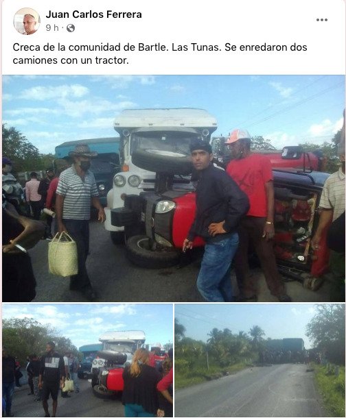 Reportan accidente de tránsito en Las Tunas 22