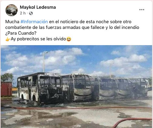 Se incendian varios ómnibus en Habana del Este 48