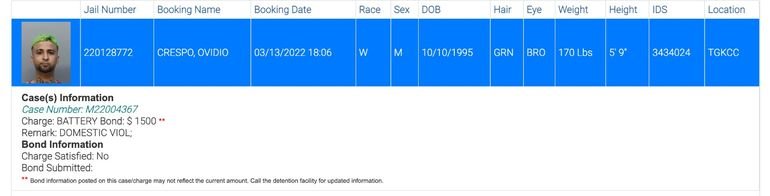 Detienen nuevamente al reguetonero cubano Ovi en Miami 2