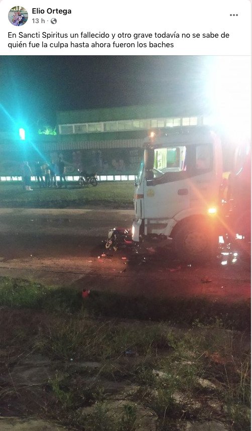 Un fallecido y un herido de gravedad en accidente de tránsito en Sancti Spíritus 36