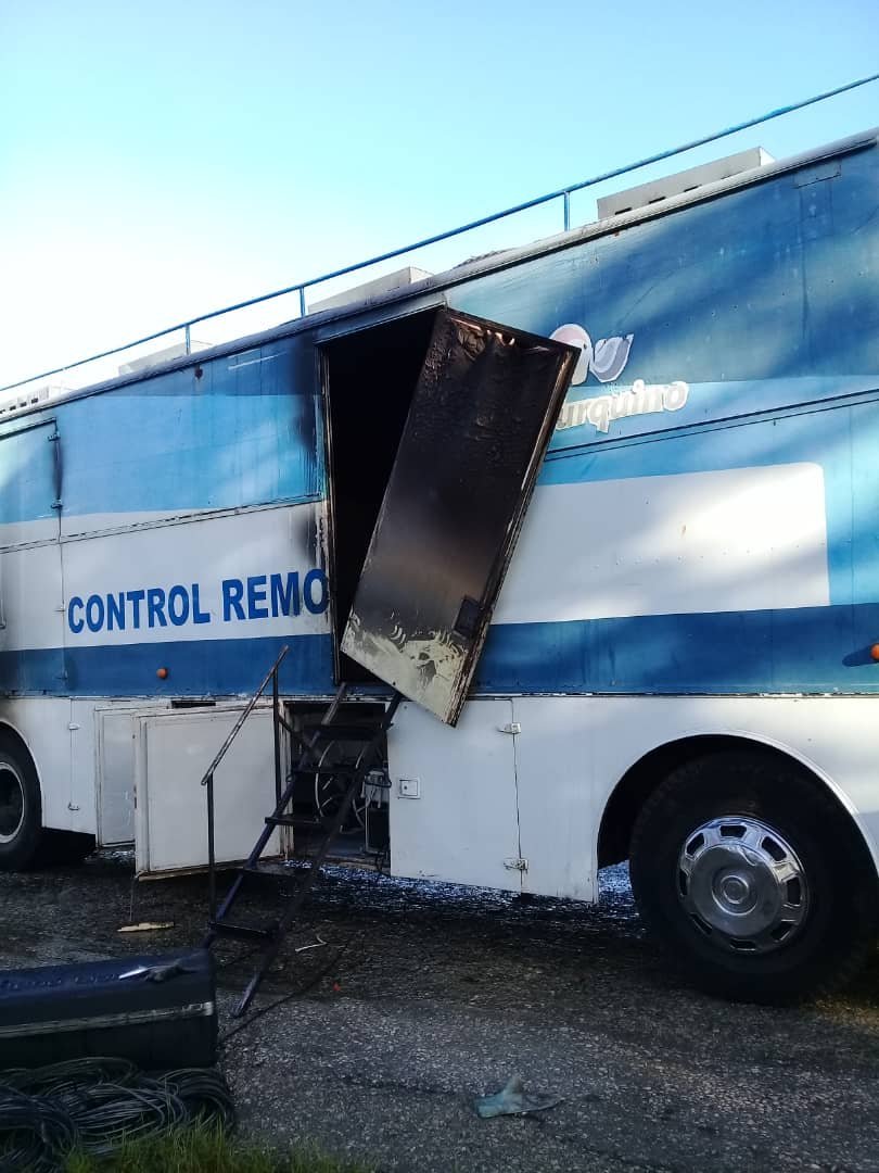 Se incendia unidad de control remoto de Tele Turquino en Santiago de Cuba 37