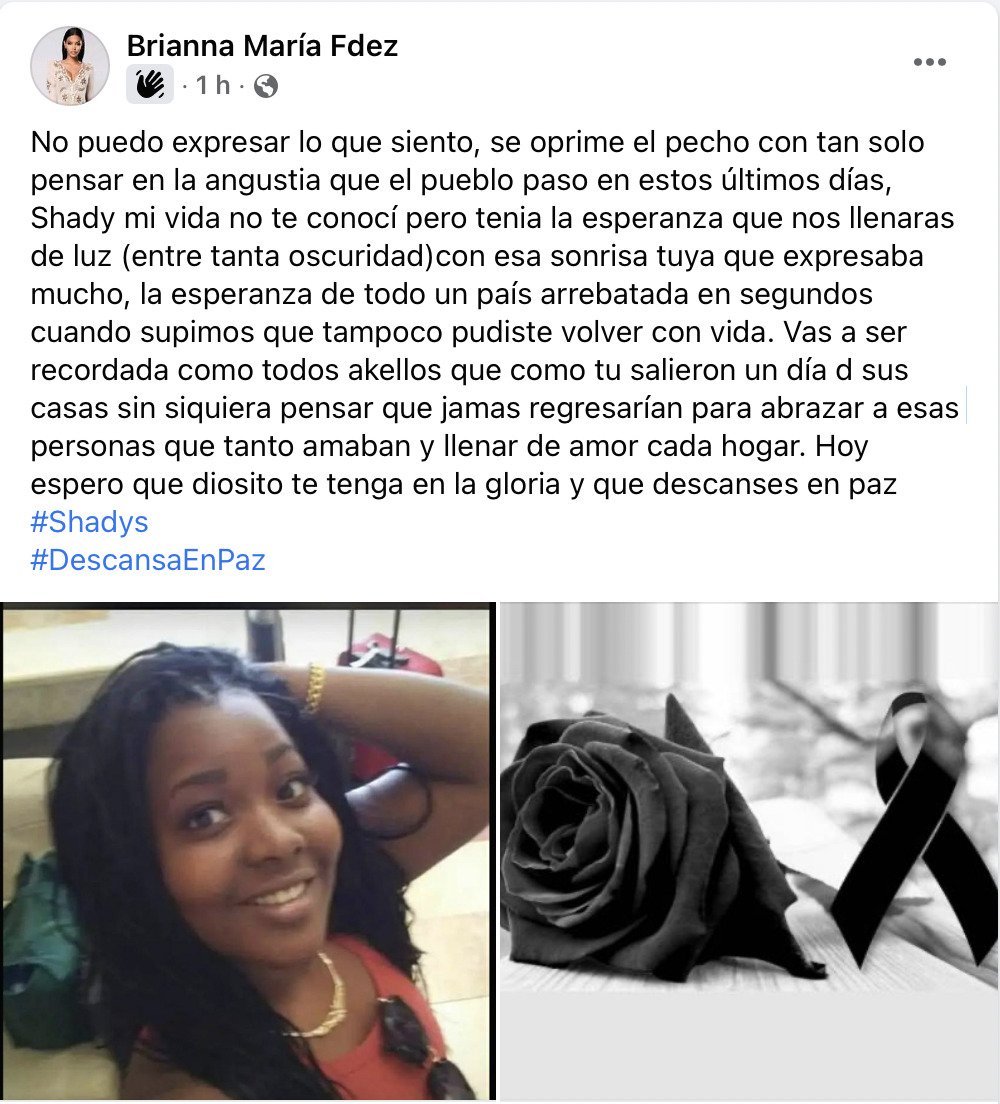 Identifican a joven camarera del Saratoga entre los fallecidos por la tragedia 16