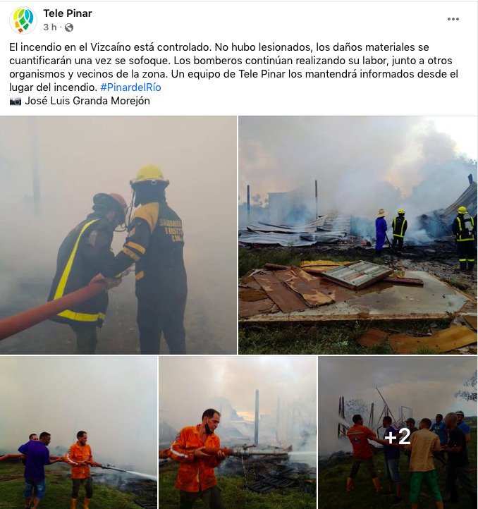 Voraz incendio consume casa de escogida de tabaco en Pinar del Río 31
