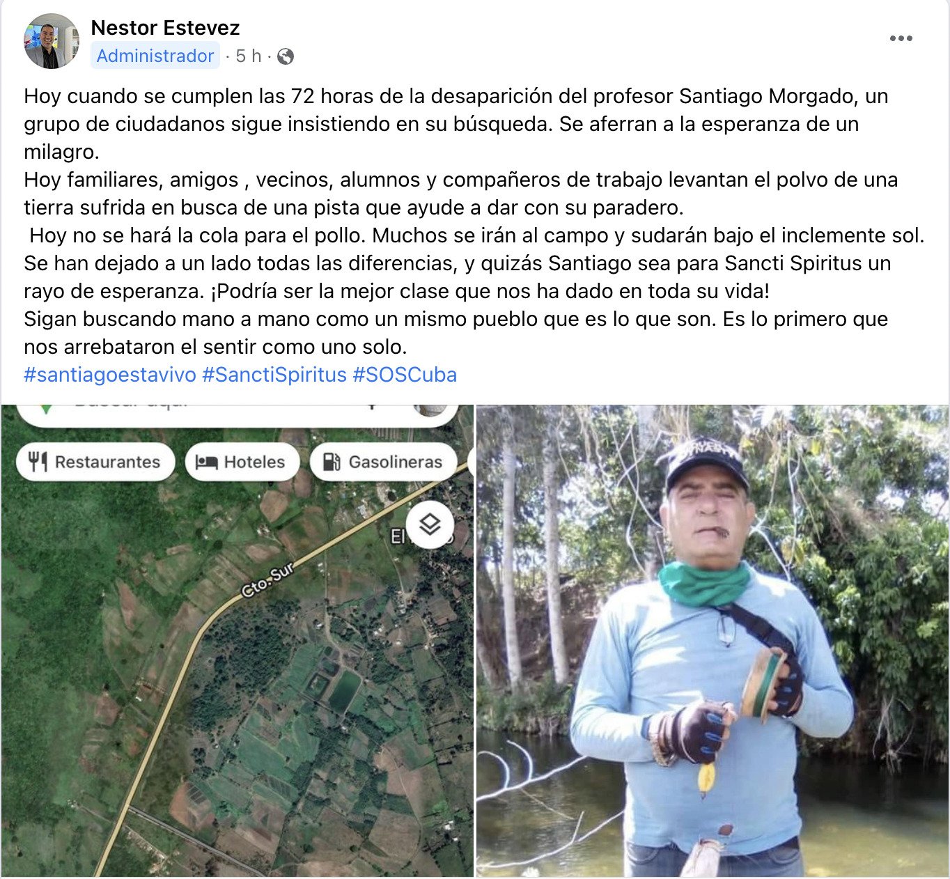 Buscan a profesor desaparecido en Sancti Spíritus 11