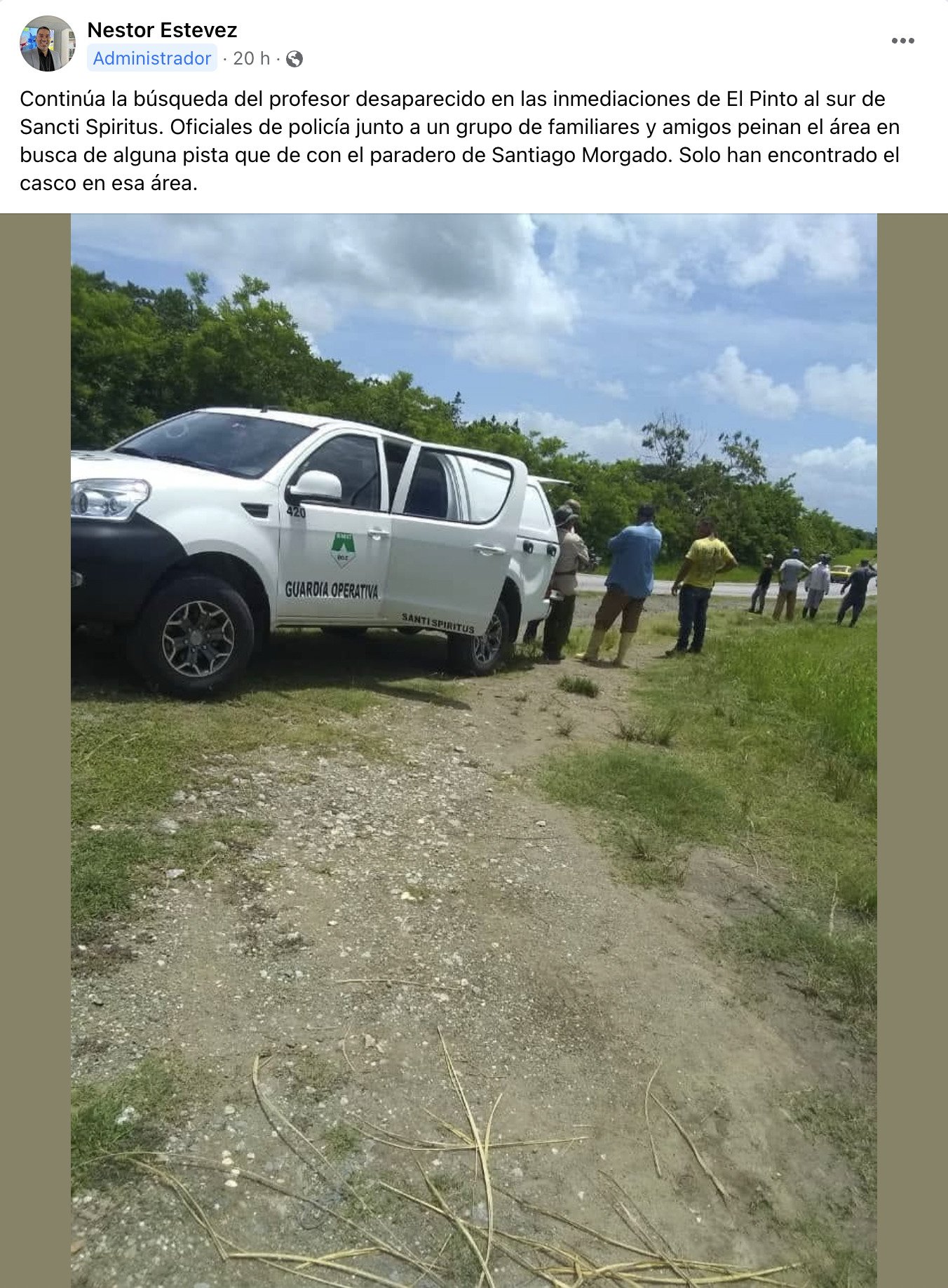 Buscan a profesor desaparecido en Sancti Spíritus 10