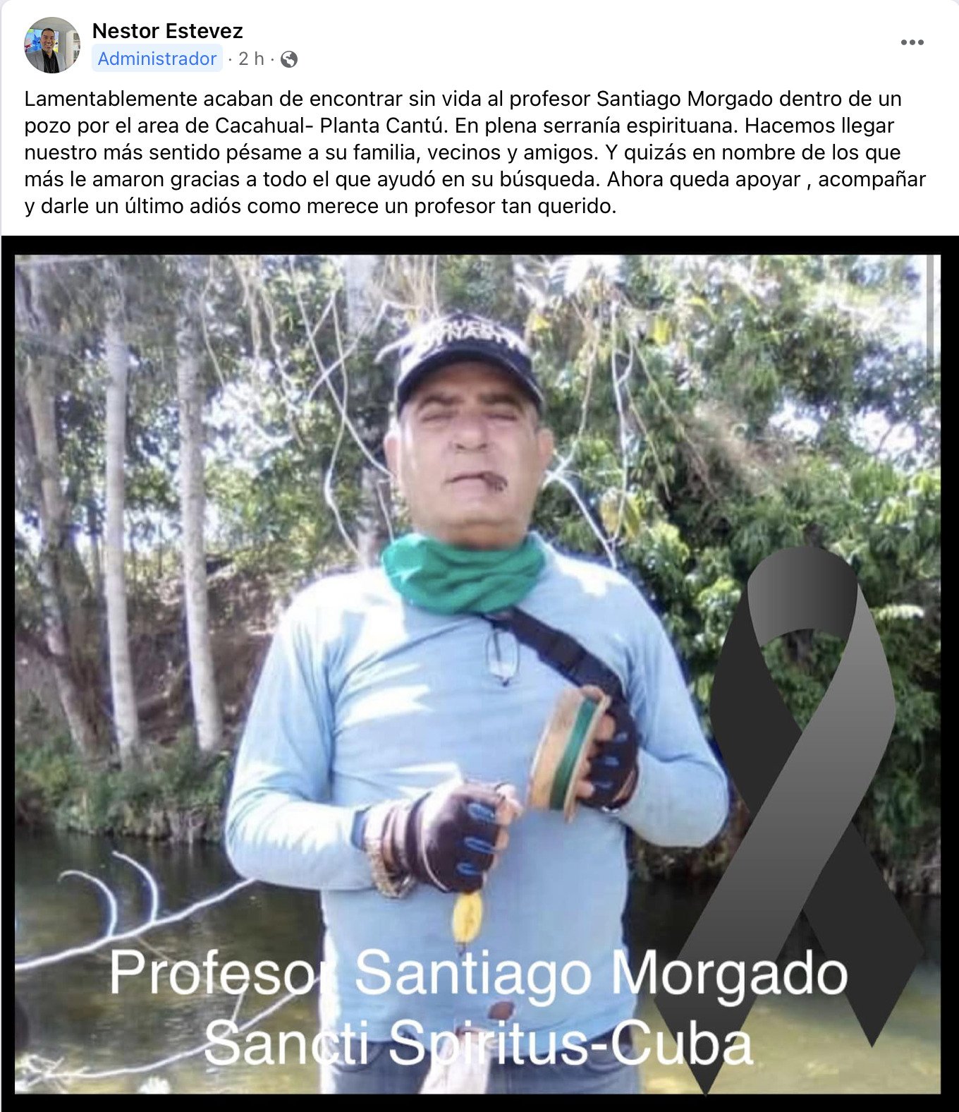 Encuentran sin vida a profesor reportado como desaparecido en Sancti Spíritus 50