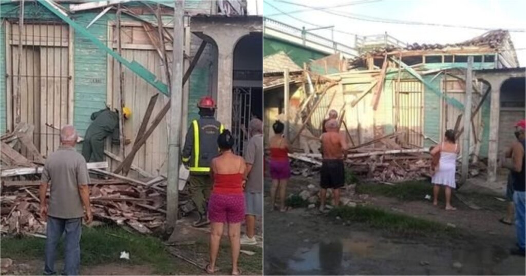 Reportan Derrumbe Parcial De Dos Viviendas En Caibari N