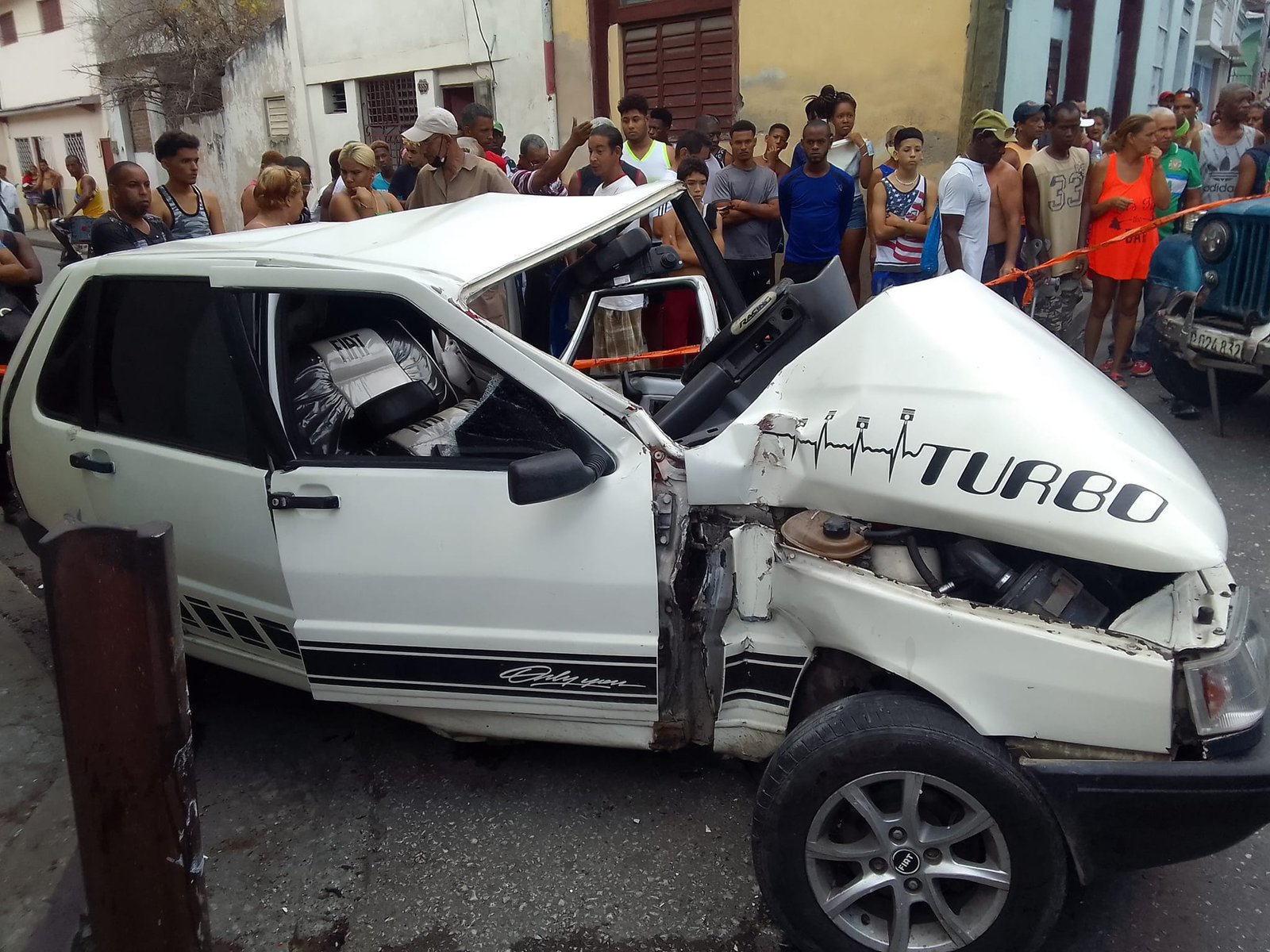 Accidente de tránsito en Santiago de Cuba deja dos lesionados 23