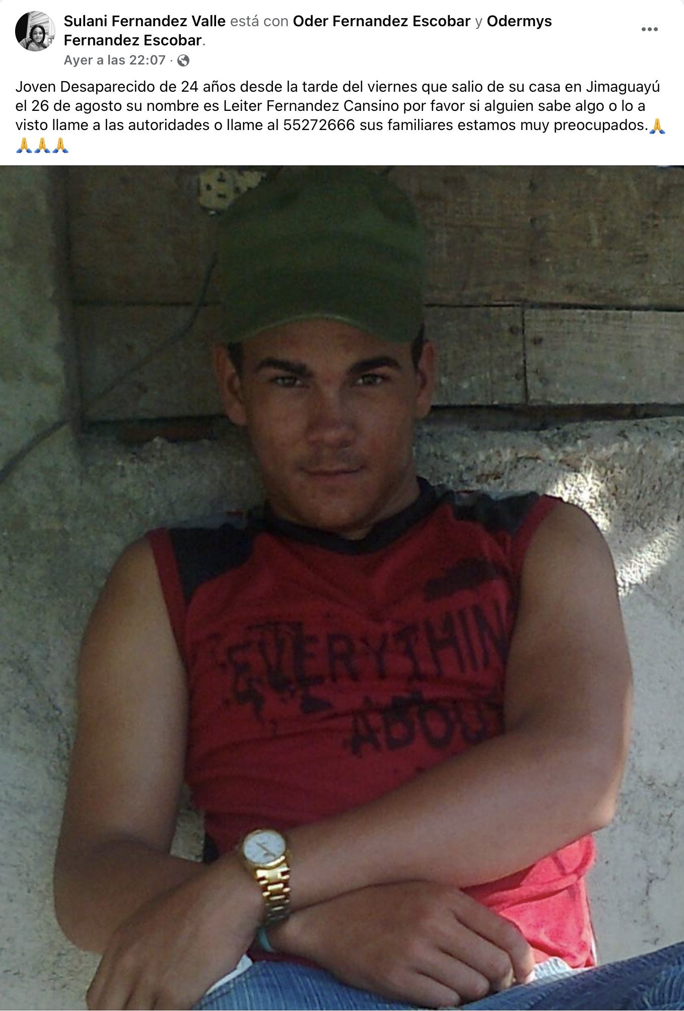 Reportan desaparición de joven cubano en Camagüey 10