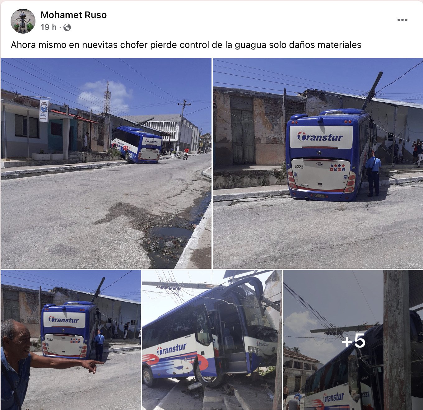 Ómnibus impacta contra una vivienda en Nuevitas, Camagüey 10