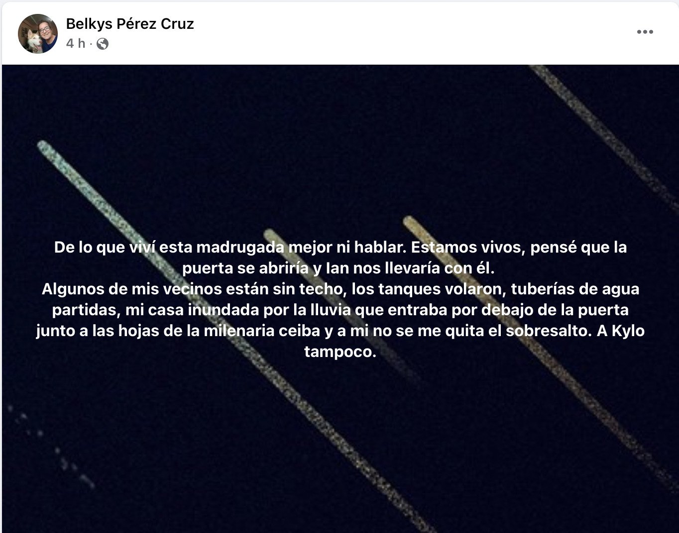 Así amanece Pinar del Río tras el paso del huracán Ian 6