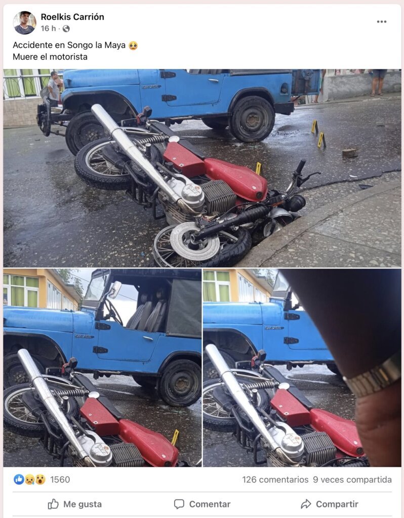 Motorista pierde la vida en accidente de tránsito en Santiago de Cuba 13