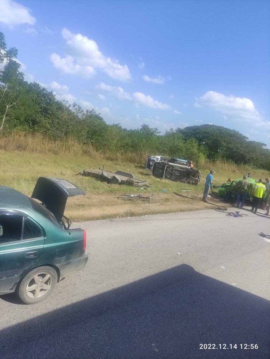 Tres fallecidos y menores graves en accidente de tránsito en Sancti Spíritus 97