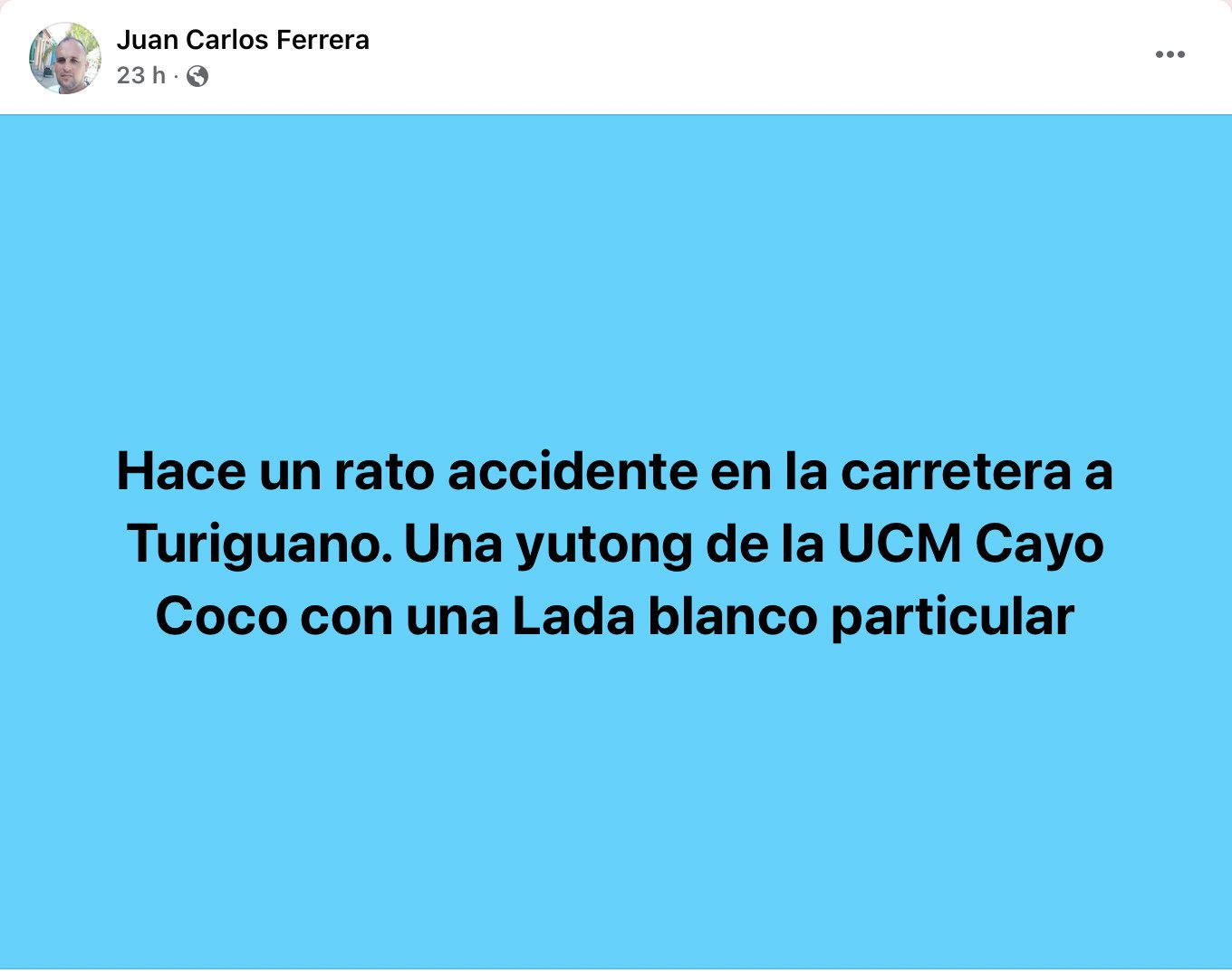Dos fallecidos en trágico accidente de tránsito en Ciego de Ávila 4