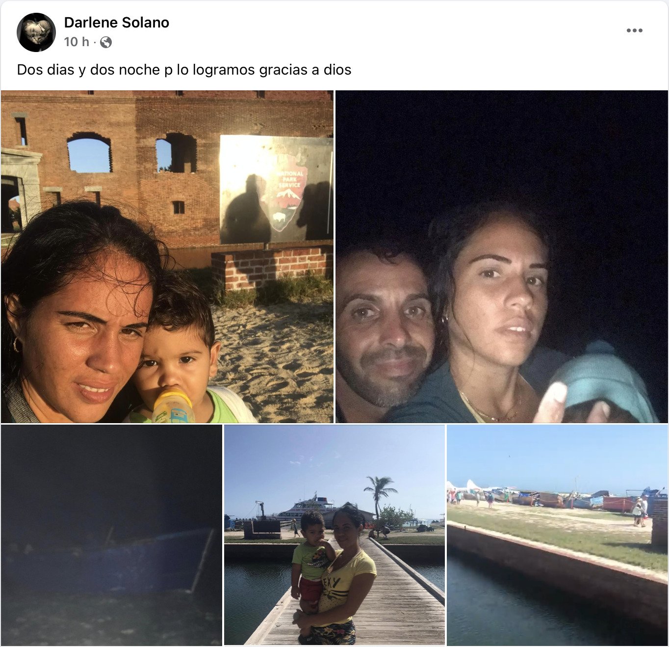 Familia cubana llega a EE.UU. tras permanecer dos días en el mar 22