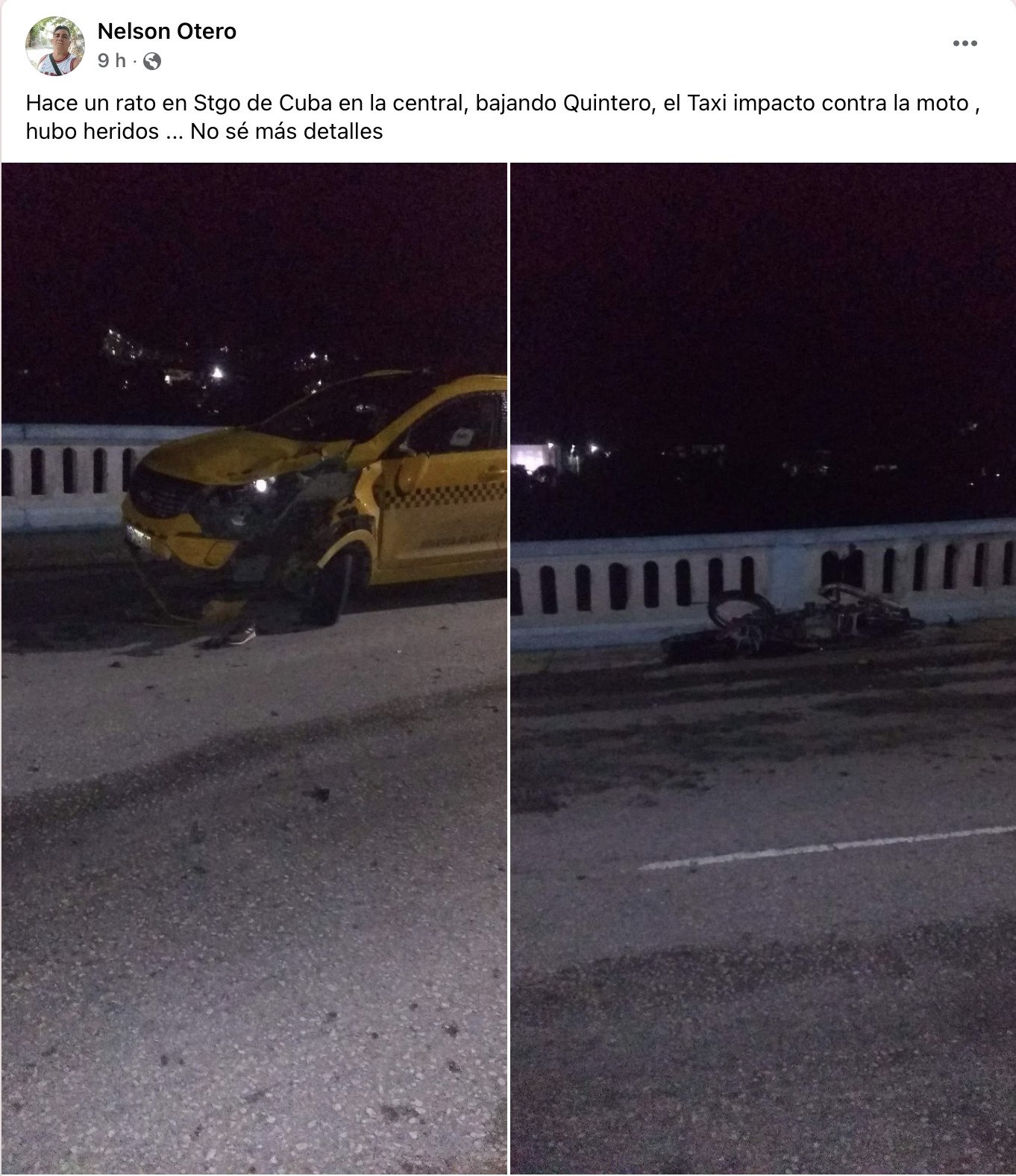 Un fallecido en accidente de tránsito en Santiago de Cuba 10