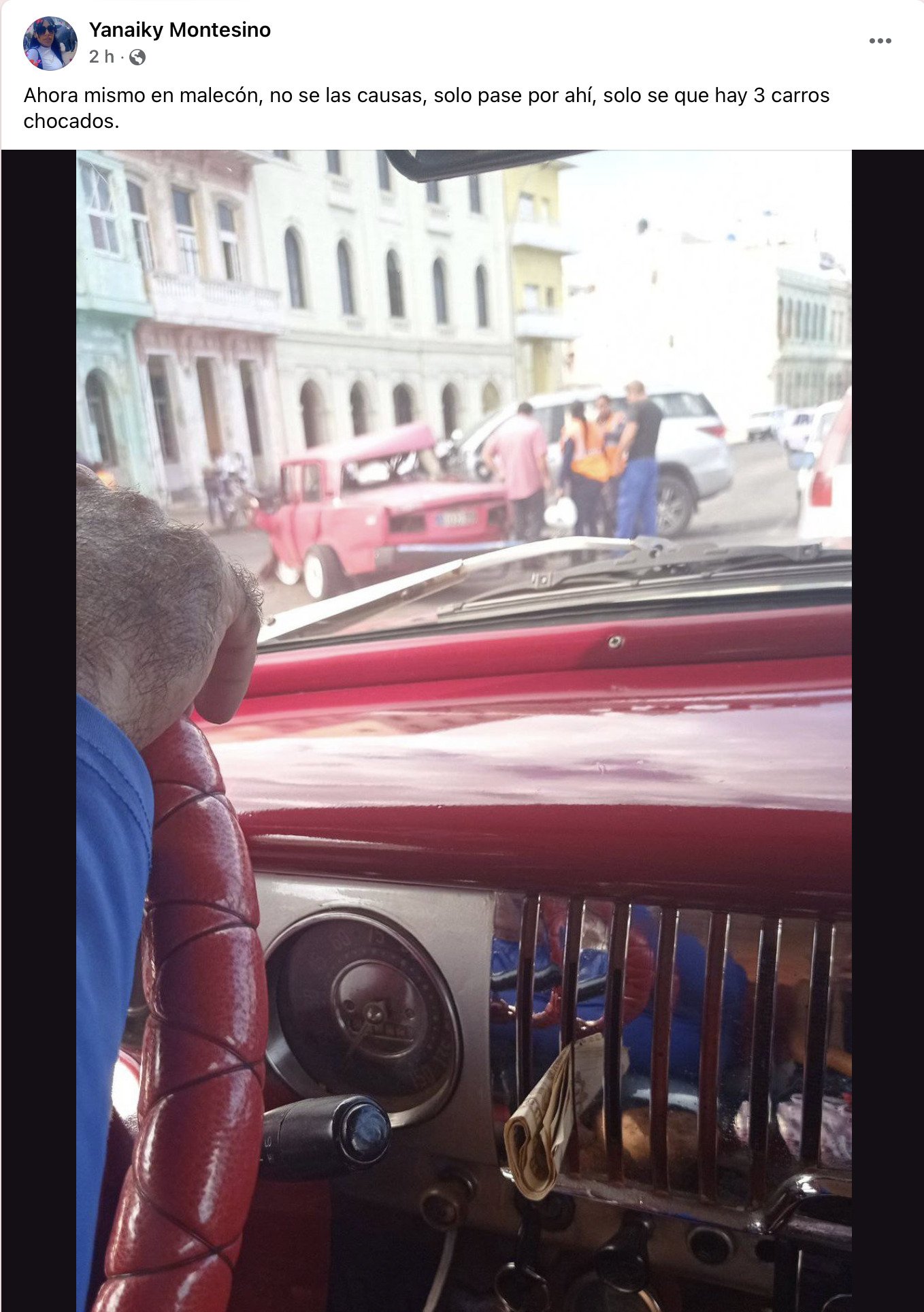 Reportan accidente de tránsito en La Habana 32
