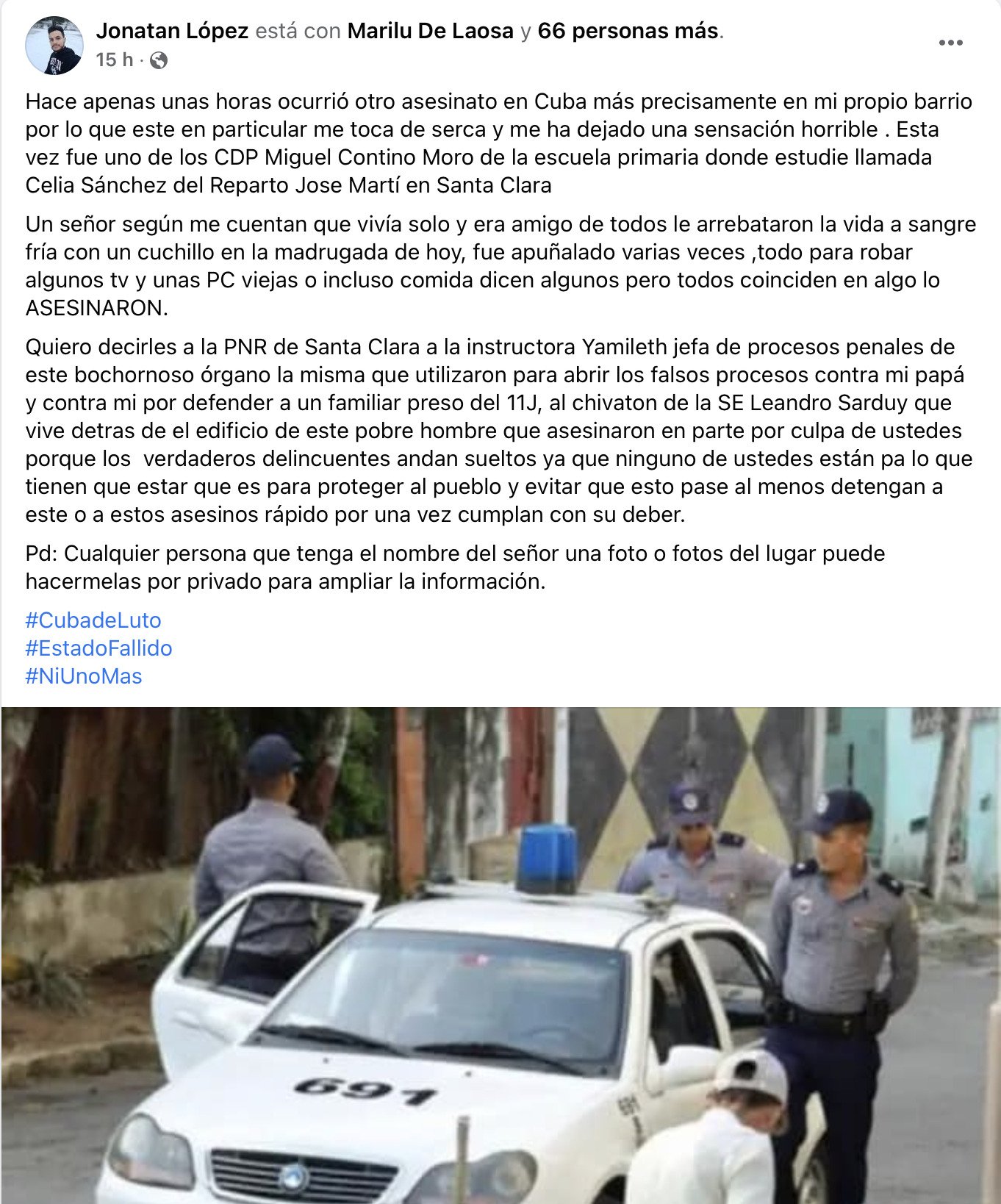 Asesinan a custodio de escuela primaria en Santa Clara 5