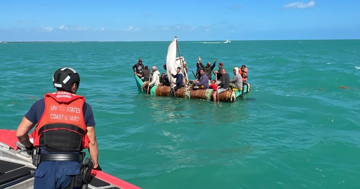 Guardia Costera De EE UU Intercepta A Balseros Cubanos