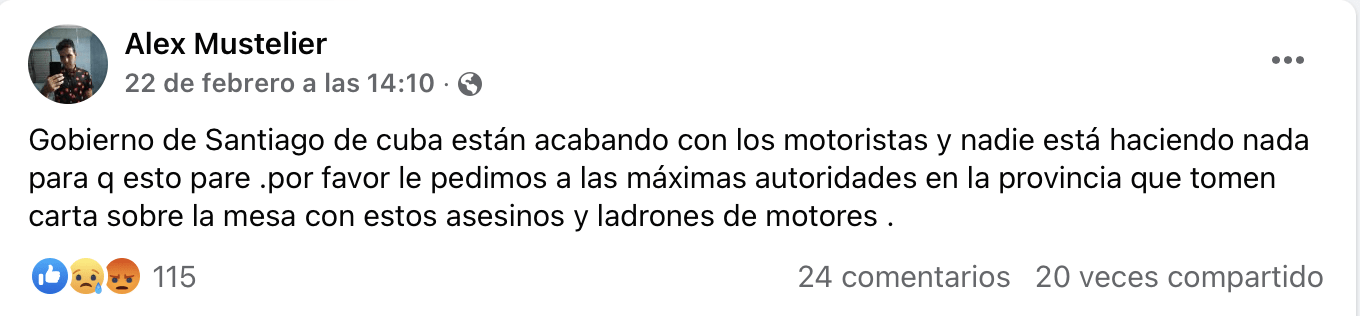 Golpean brutalmente a cubano para robarle su moto eléctrica en Santiago de Cuba 8