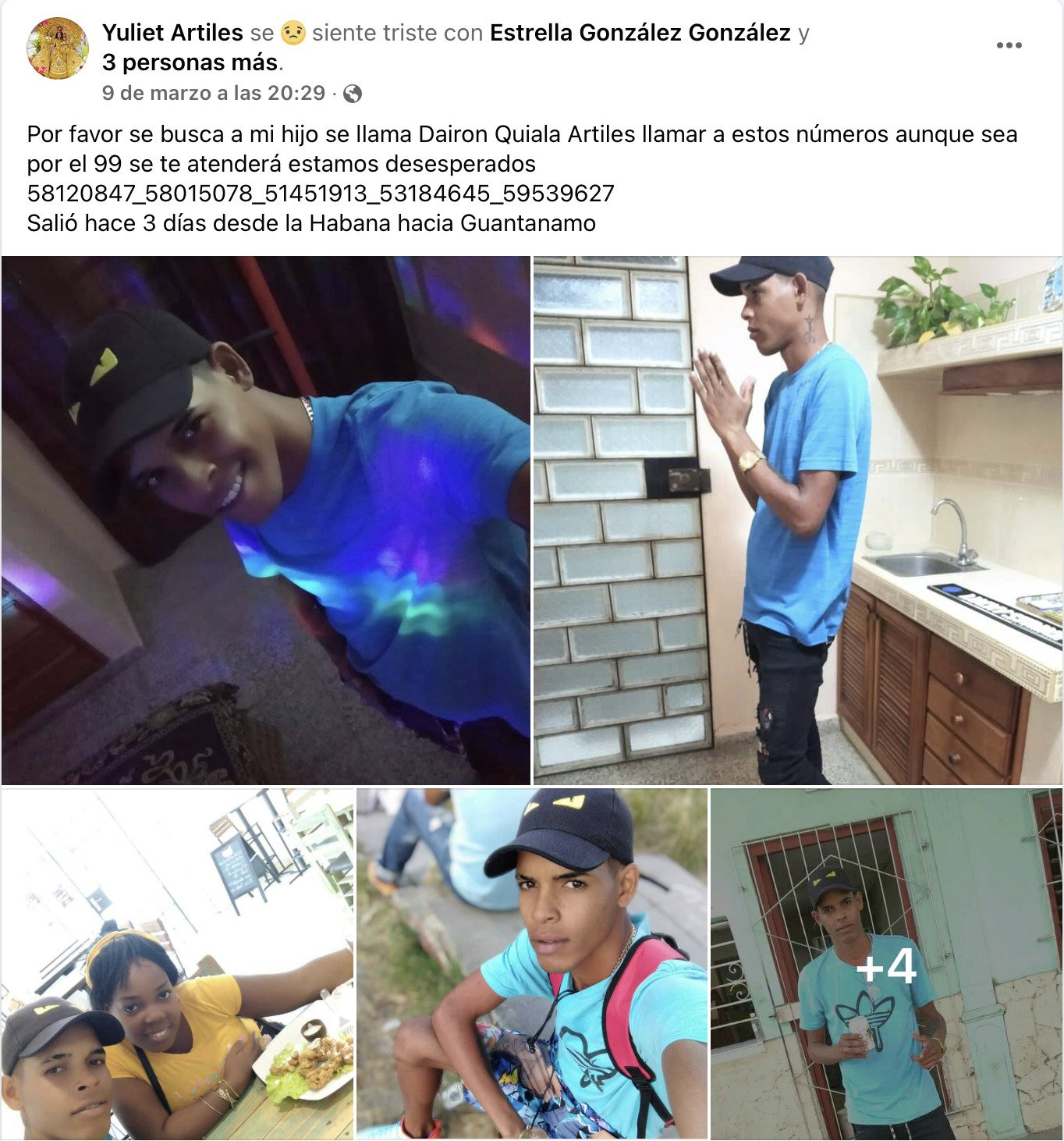 Piden ayuda para localizar joven cubano reportado como desaparecido en La Habana 41