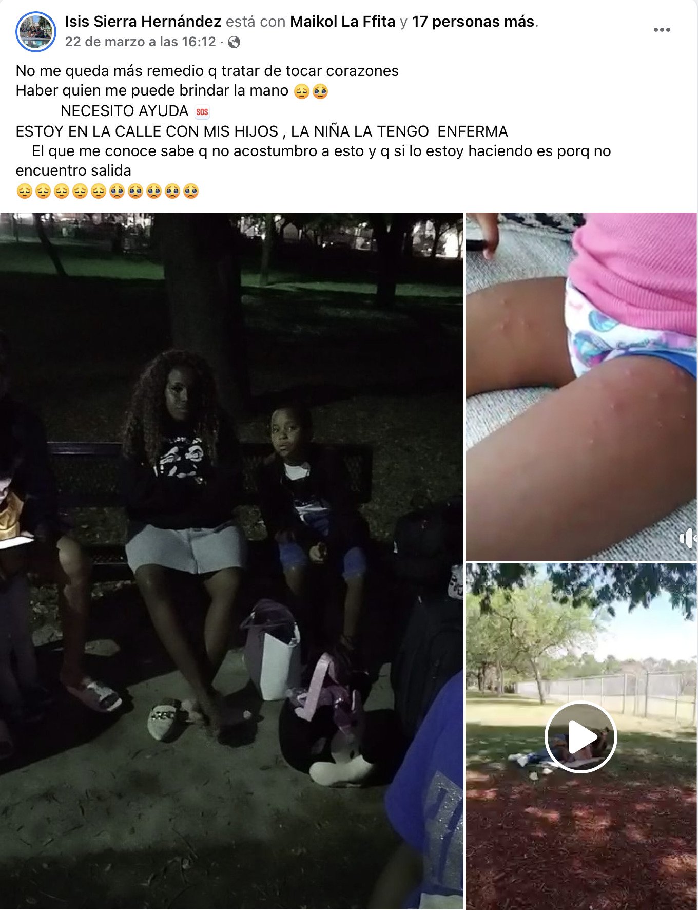 Hermana de Chocolate MC habla sobre su situación: "Pronto tendremos un lugar estable donde estar" 6
