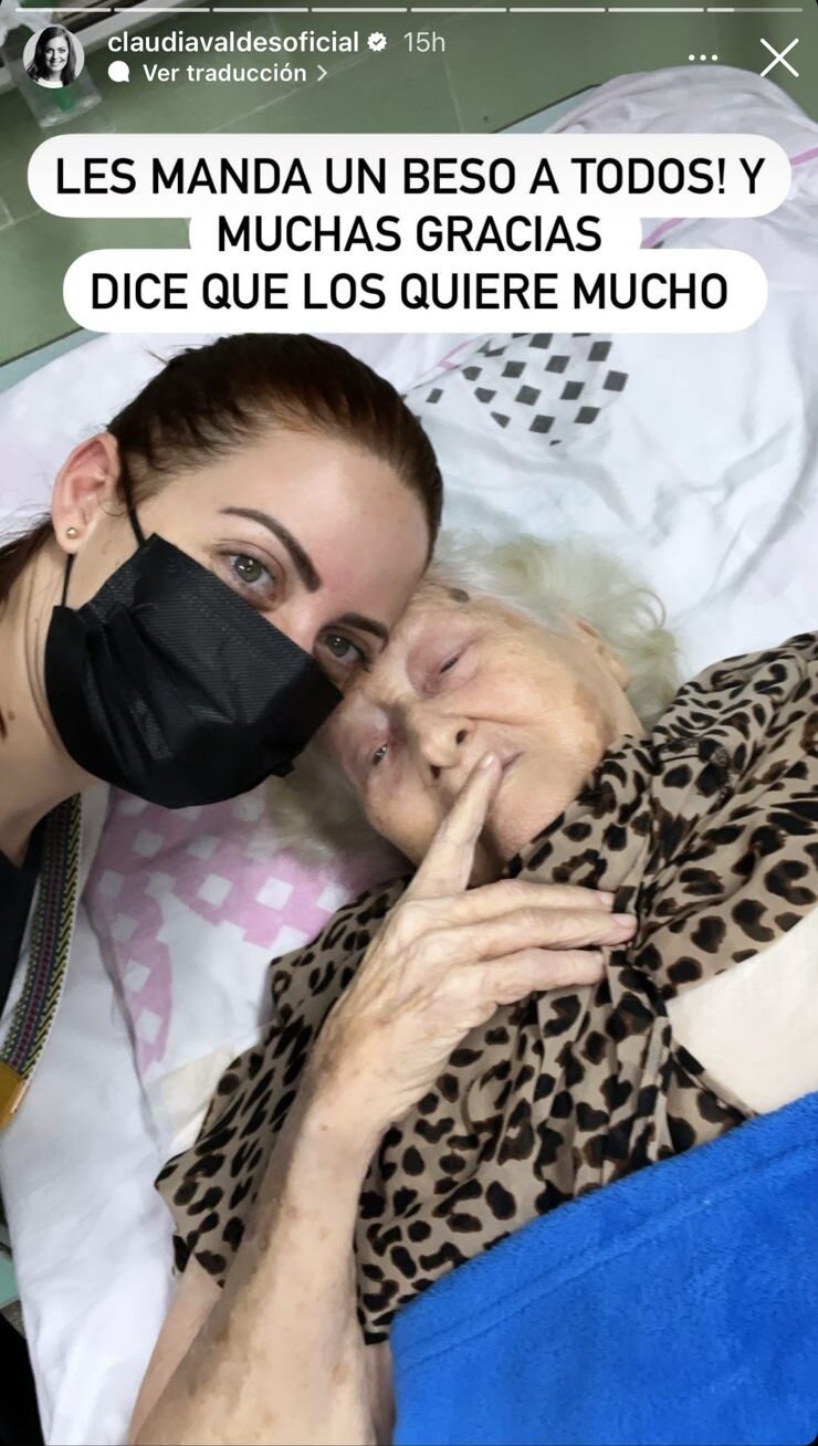 Actriz cubana Claudia Valdés viaja a Cuba para acompañar a su abuela enferma 7
