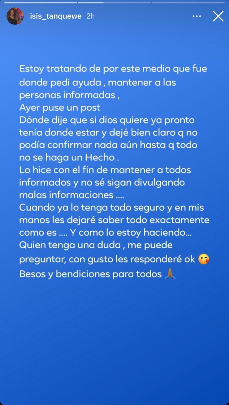 Hermana de Chocolate MC habla sobre su situación: "Pronto tendremos un lugar estable donde estar" 4